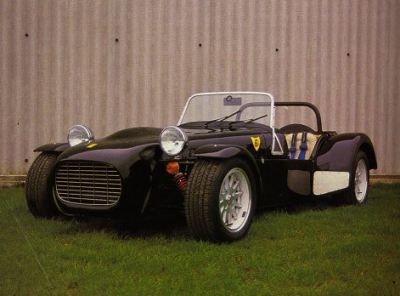 Tiger Super Six parked on grass